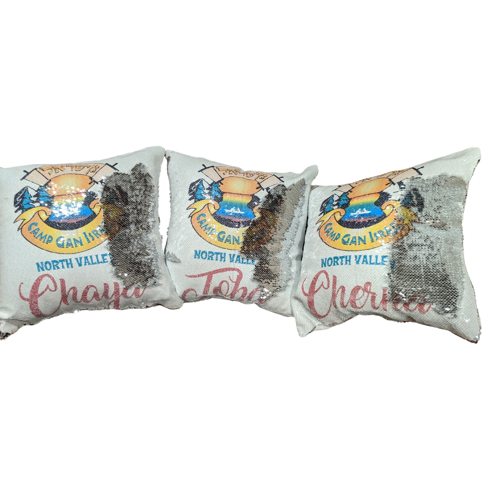 Reversible Sequin Pillow - Image 2
